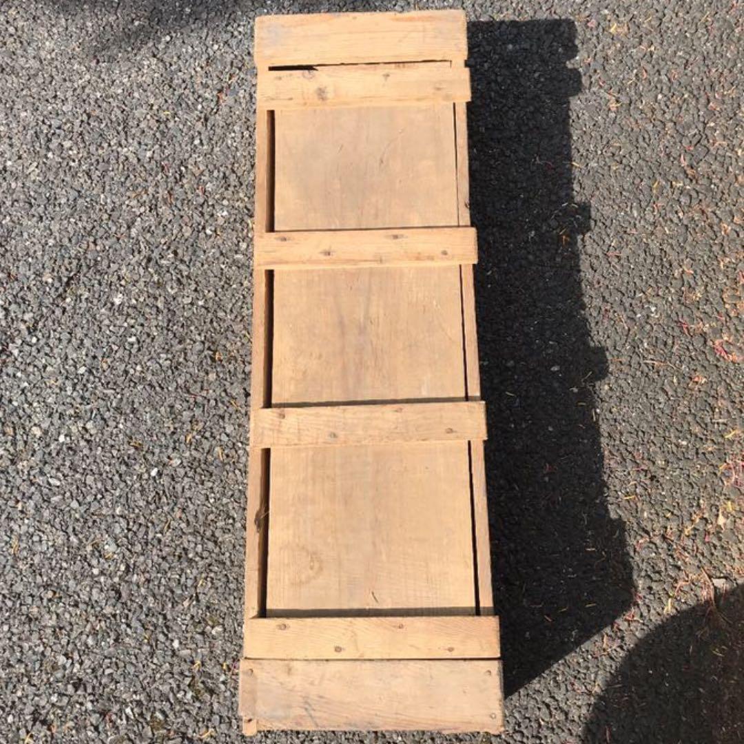 昭和初期 三條軍需工業株式會社 木工具箱 レトロ ヴィンテージ★メルカリ便発送★