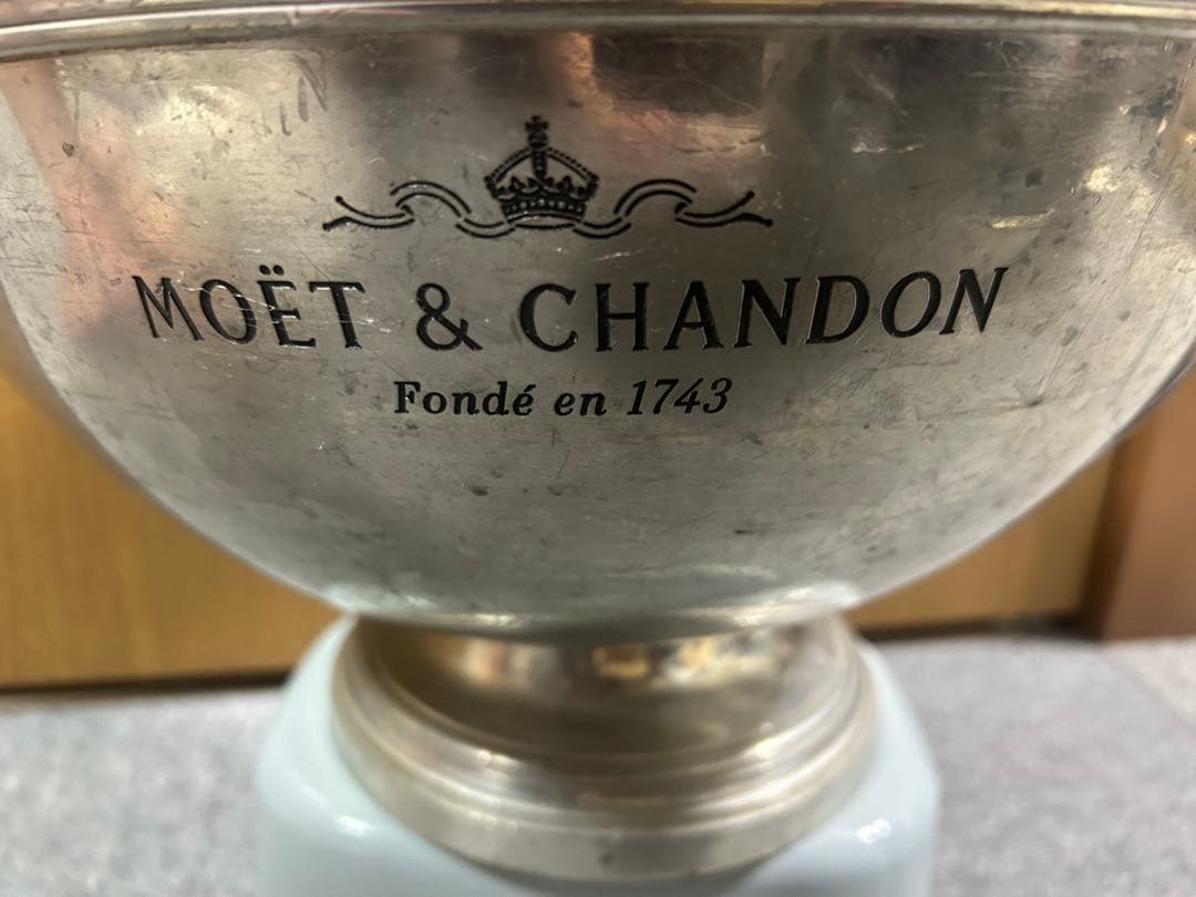 非売品大型錫　ピューターシャンパンクーラー　アイスボックス　ワインクーラー