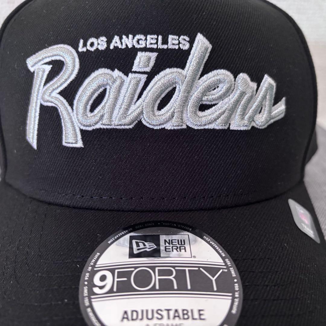 【海外限定】ニューエラ NFL ロサンゼルスレイダース 9FORTY Aフレーム