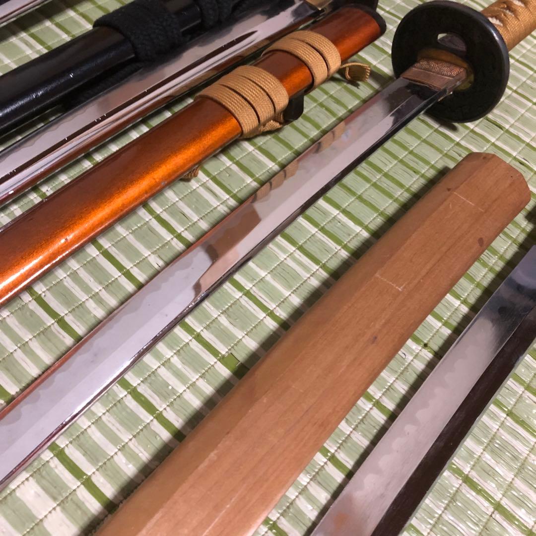 模造刀　模擬刀　武士　侍　伝統工芸　剣　ソード小太刀　鞘　鍔　大衆演劇　座頭市