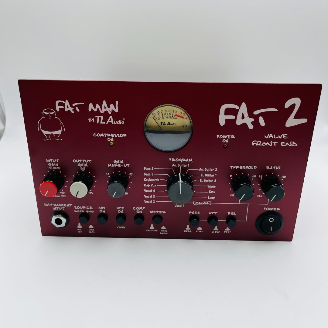 TL Audio Fat Man FAT2 真空管マイクプリアンプ