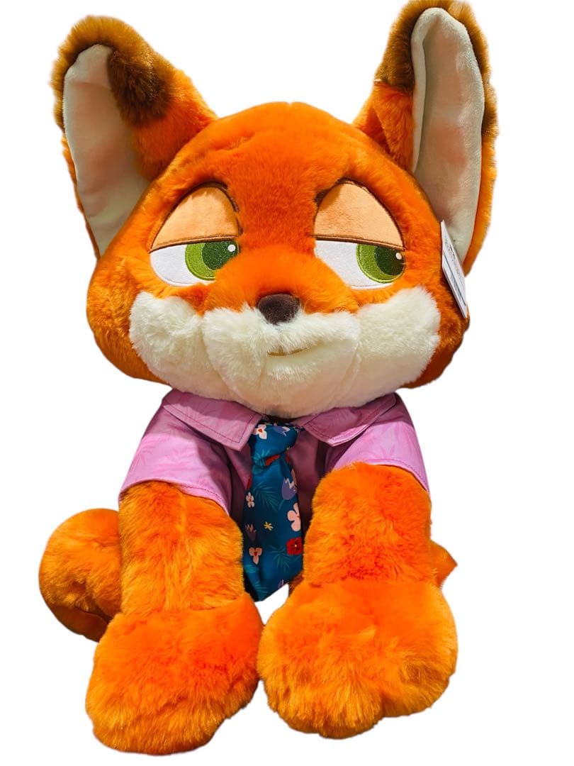 【お顔厳選】　ズートピア2　ニック　コストコ　ぬいぐるみ ブランケット付き