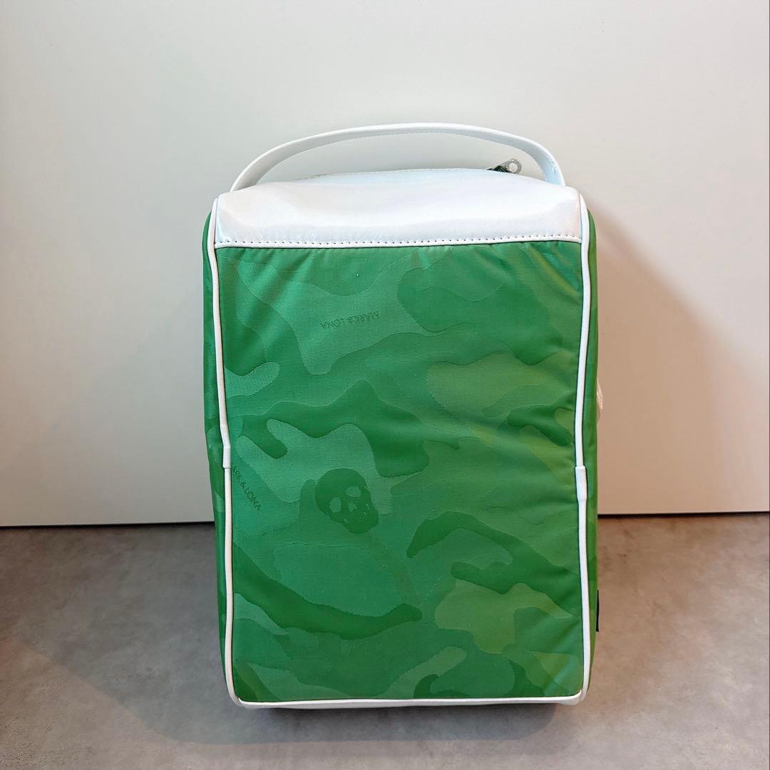 新品 ✨ MARK&LONA シューズケース 緑 マーク&ロナ バッグ 靴