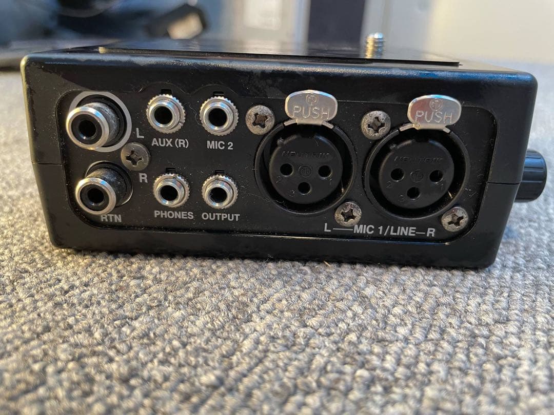 AZDEN ( アツデン ) FMX-DSLR 2チャンネルポータブルミキサー