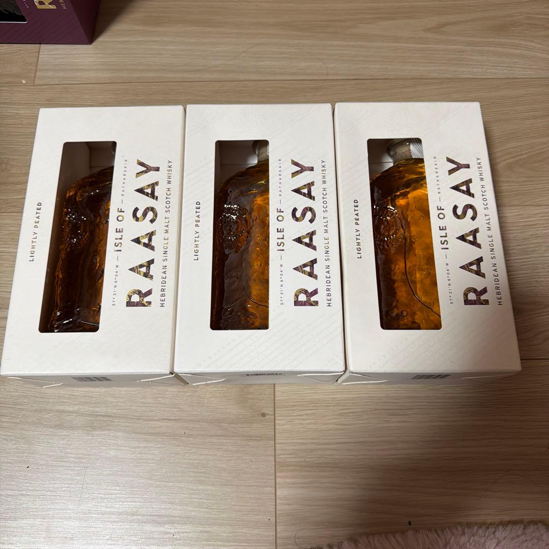 ISLE OF RAASAY ウイスキー 3本セット