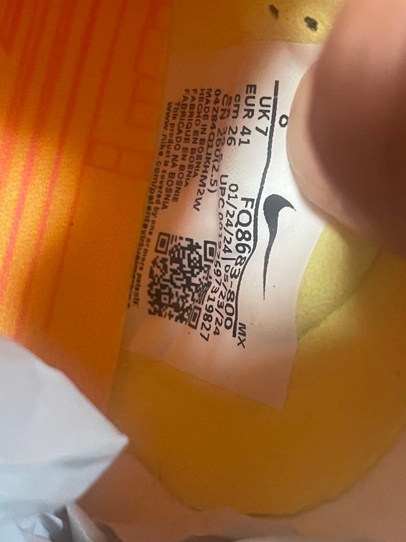 最終お値下げ　ナイキ　マーキュリアル　ヴェイパー16 エリート　\"KM\"