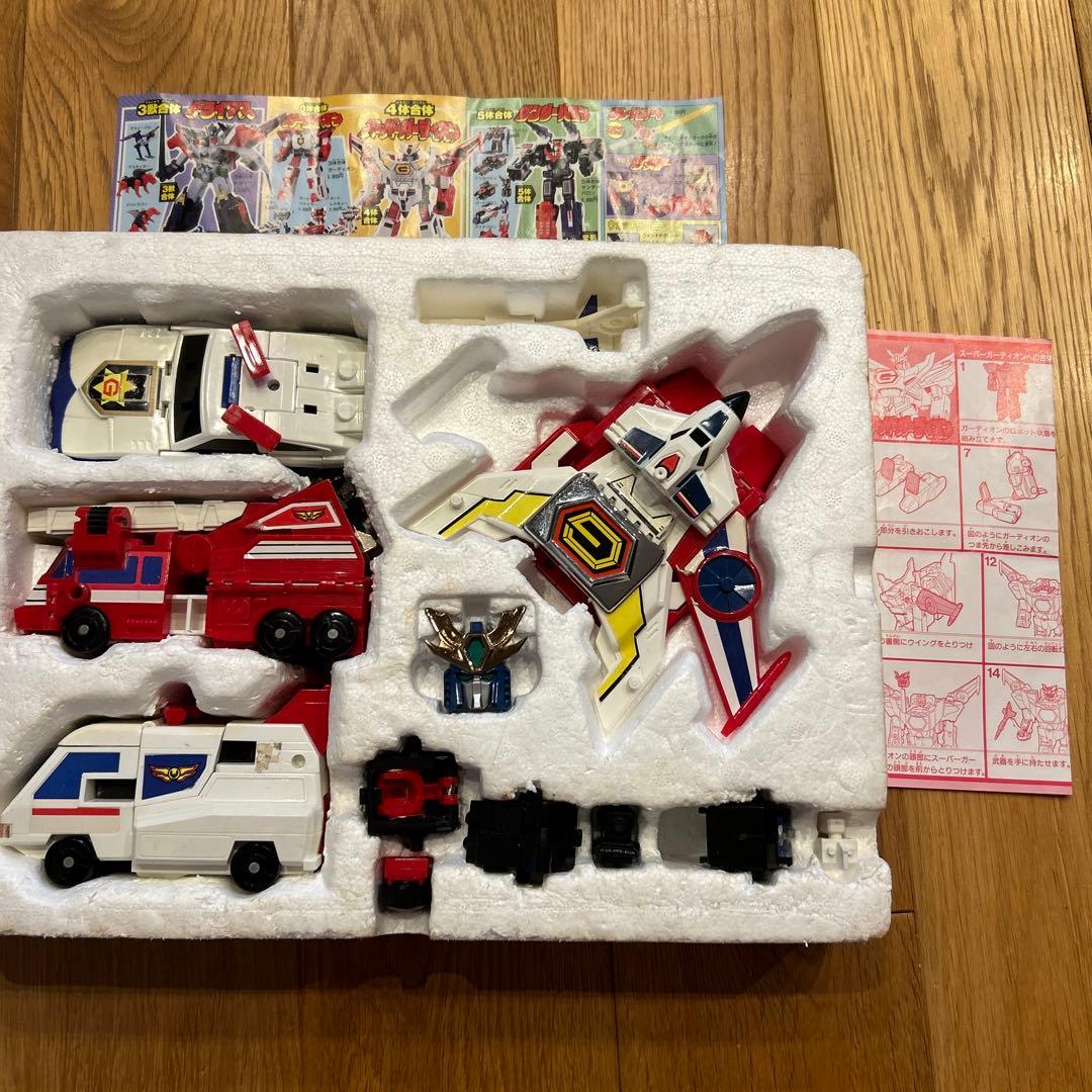 激レア　太陽の勇者　ファイバード　4体合体　スーパーガーディオン　タカラトミー