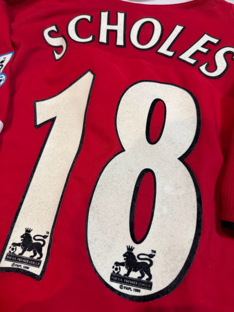 マンチェスターユナイテッド ポールスコールズ ユニフォーム