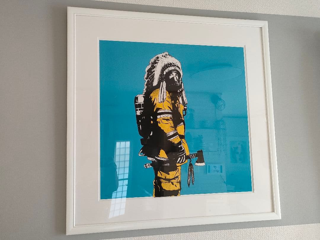 smileDOLK ドルク CHIEF シルクスクリーン アート