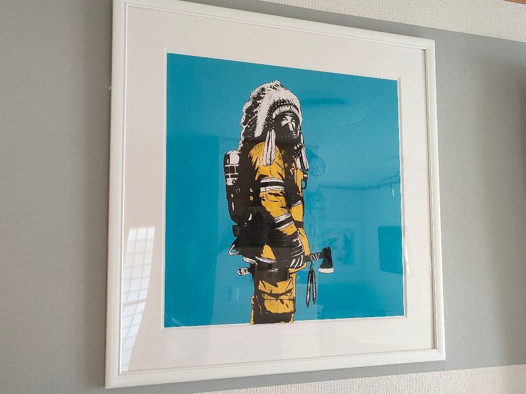 smileDOLK ドルク CHIEF シルクスクリーン アート