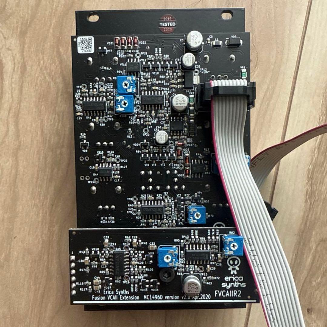 erica fusion vca waveshaper モジュラー シンセ