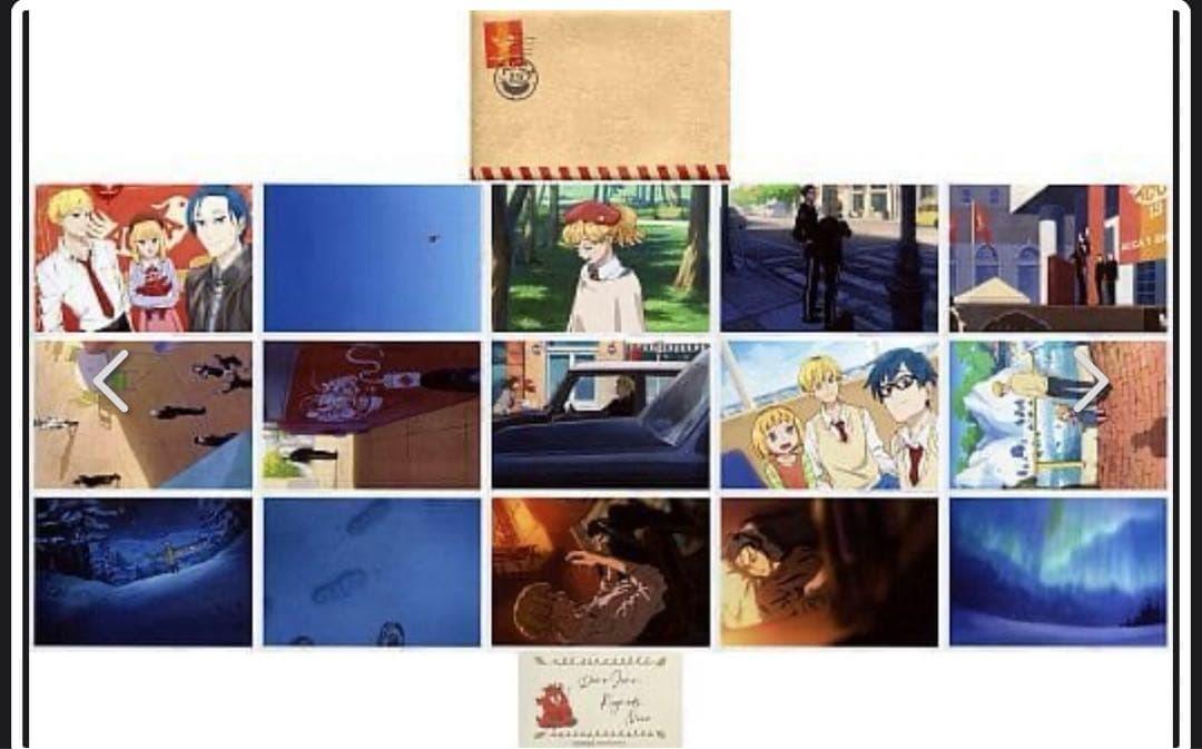 ACCA13区監察課 Regards ポストカード イラストカード