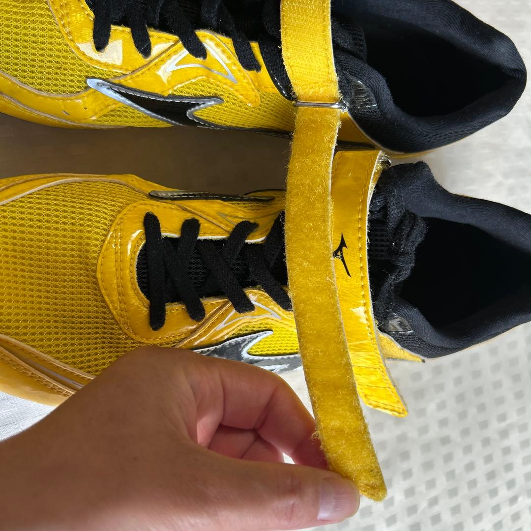 Mizuno スパイクシューズ イエロー/ブラック