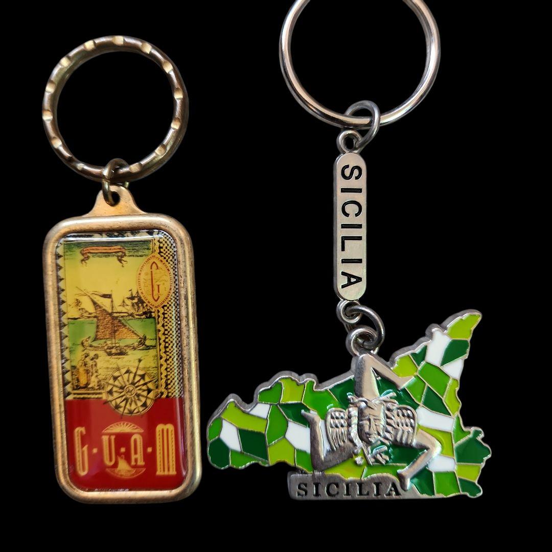 最終値下げ‼️ ヴィンテージ キーホルダー レトロ 海外 土産 10点