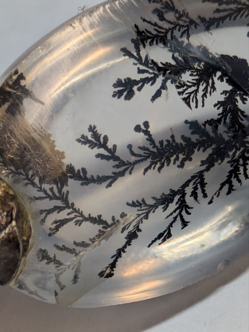 デンドリティッククォーツ 　ペンダントトップ　ビンテージ　デンドライト