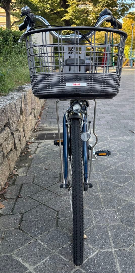 大阪　電動アシスト自転車　ヤマハPAS with 26インチ　3段　12.3