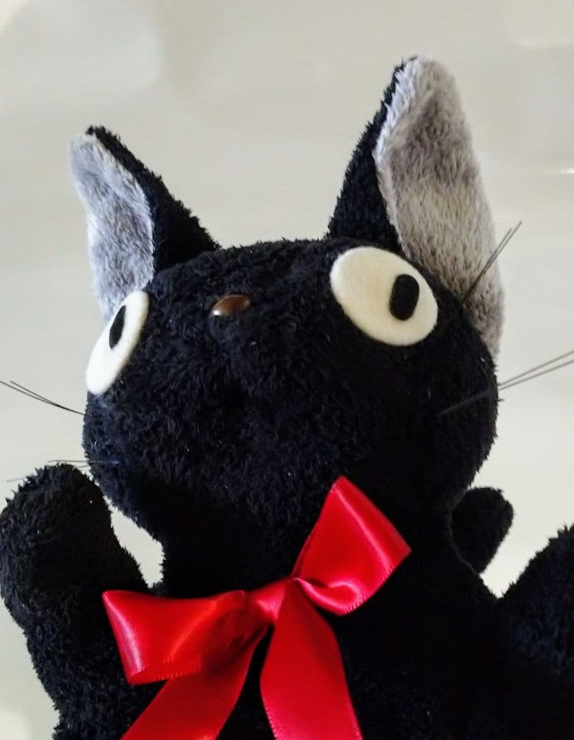 【初期モデル】ジジ ジブリ パペット 魔女の宅急便 ぬいぐるみ サンアロー