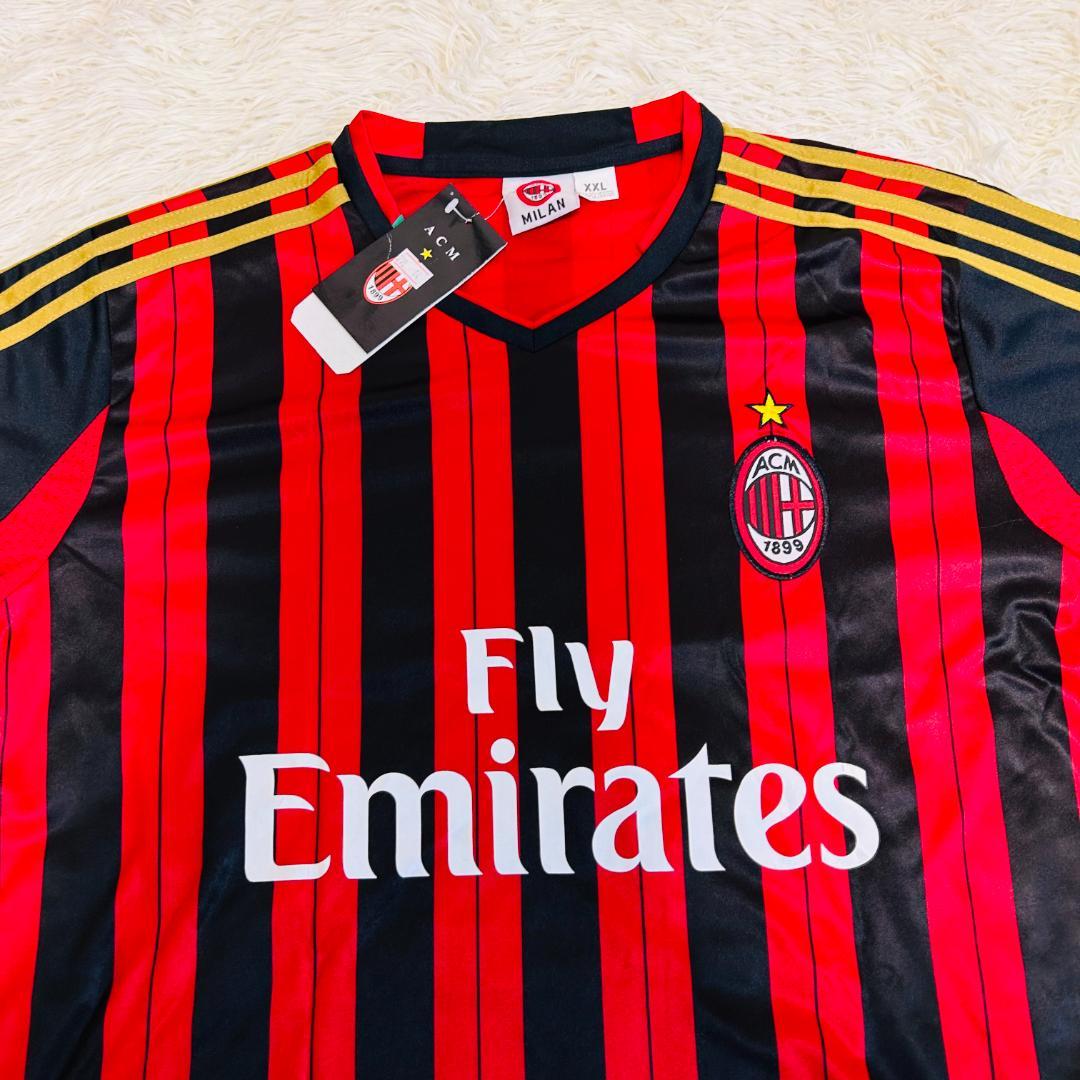 レア　ACミラン　本田圭佑　セットアップ　ユニフォーム　サッカー　2XL