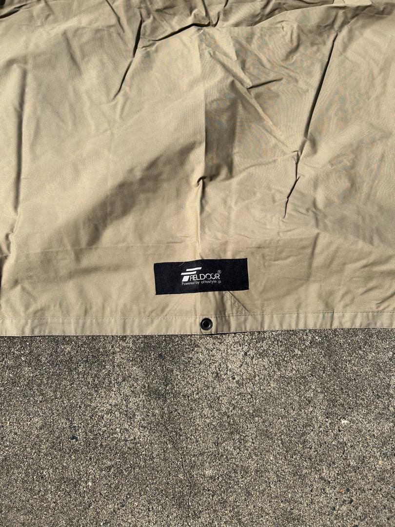 FIELDOOR大型TCタープ、ガイロープ付