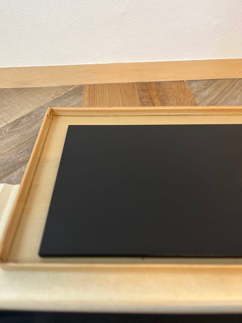 真塗　長板　大小　共箱　茶道具　塗師