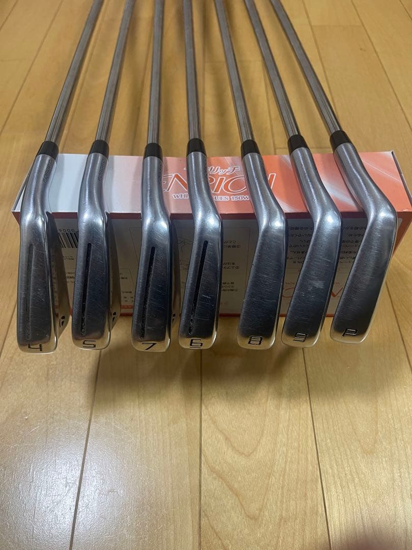 ★ P 770 テーラーメイド　モーダス105 フレックスS 4〜P 7本