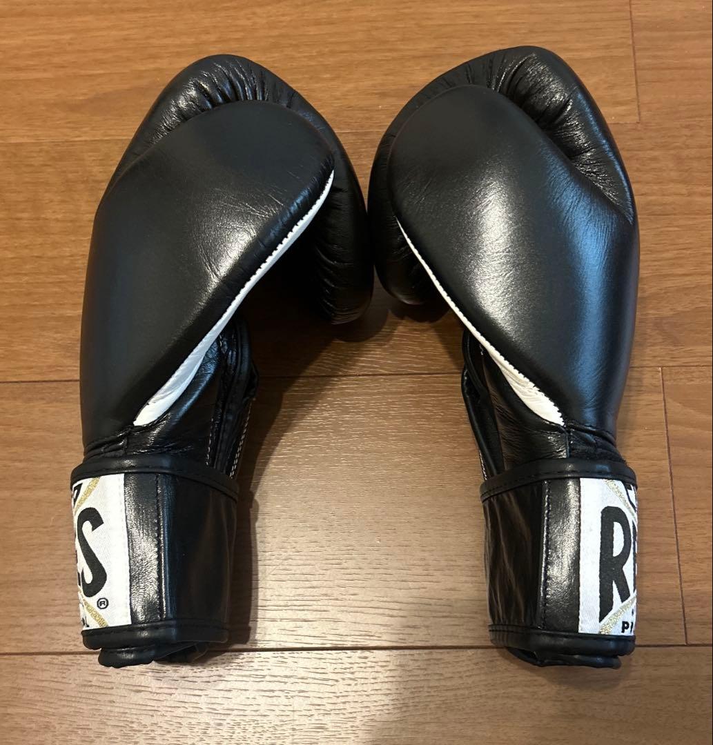 【ほぼ新品】REYES 8ozレイジェス ボクシング グローブ ブラック 黒