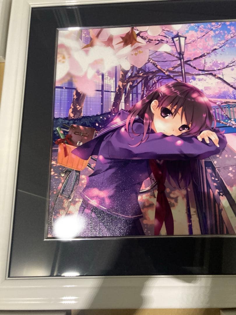 アールビバン　深崎暮人 版画 「GRADUATION C/E」 ミクスドメディア