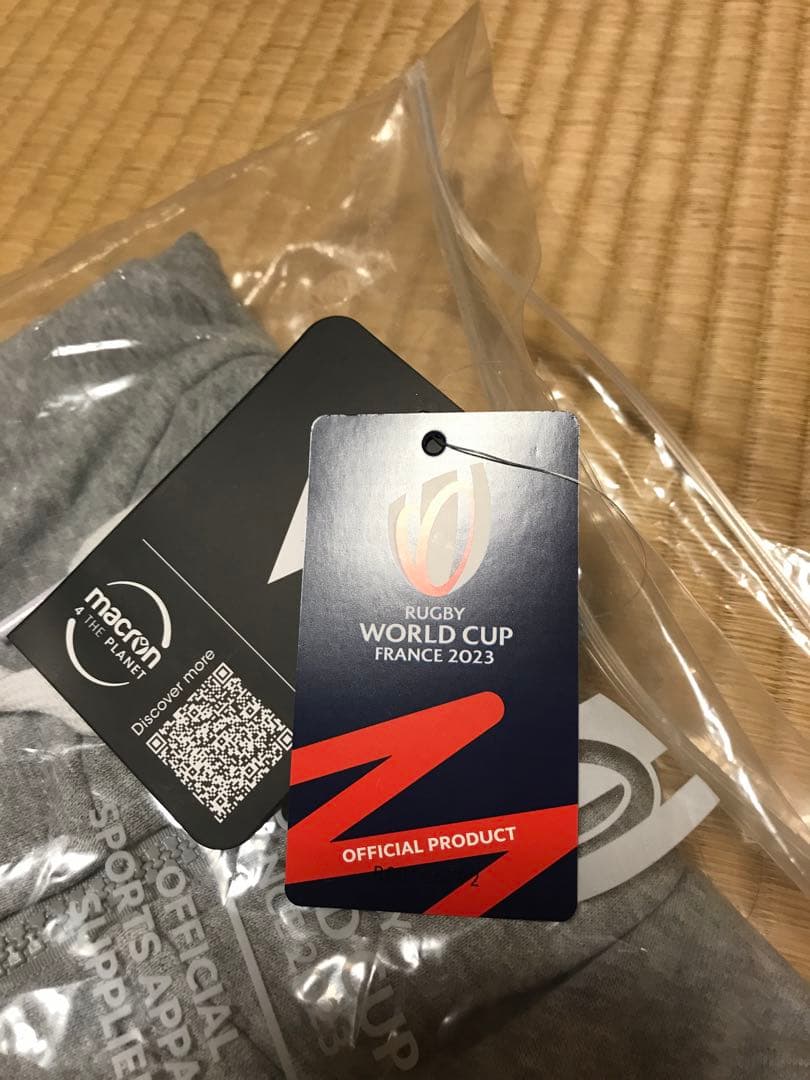 ラグビー ワールドカップ2023 パーカー スウェット マクロン 完売品