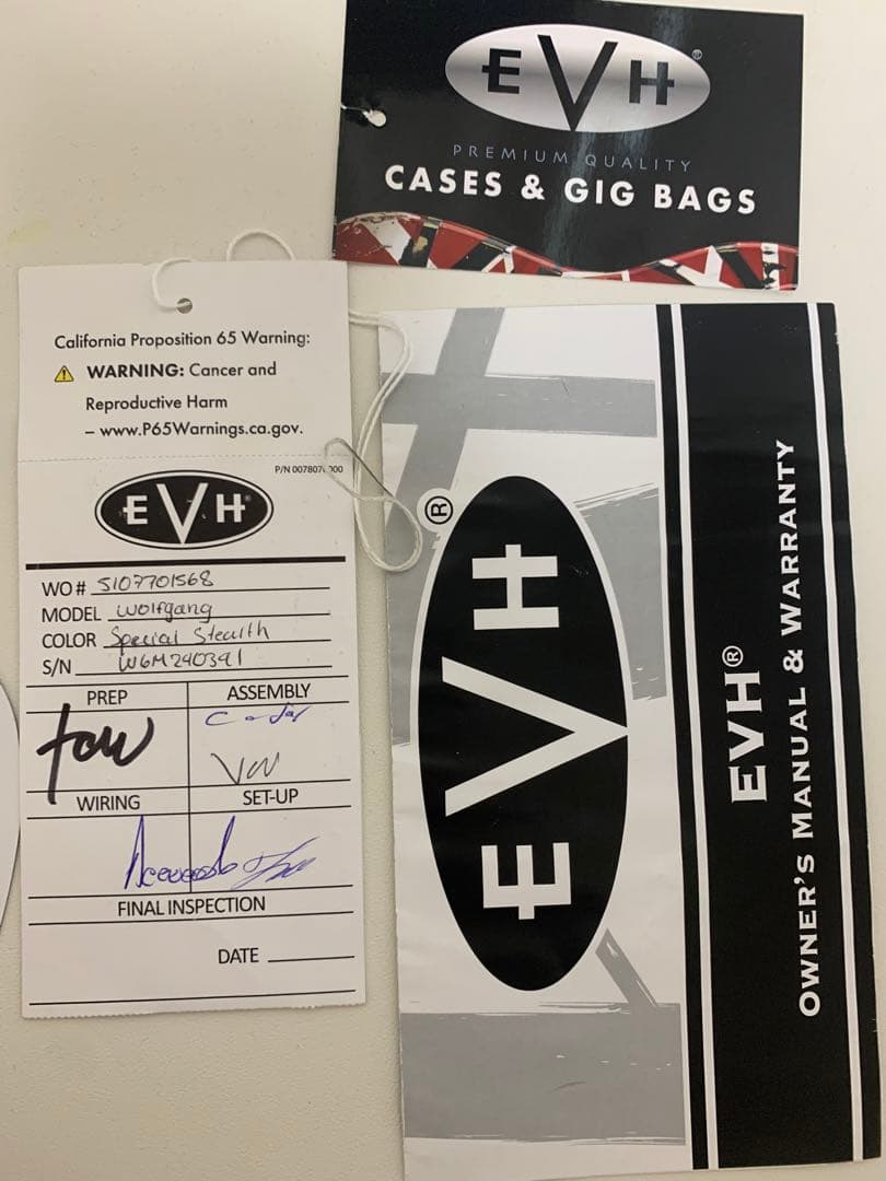 S*o様 EVH Wolfgang Special Stealth Black