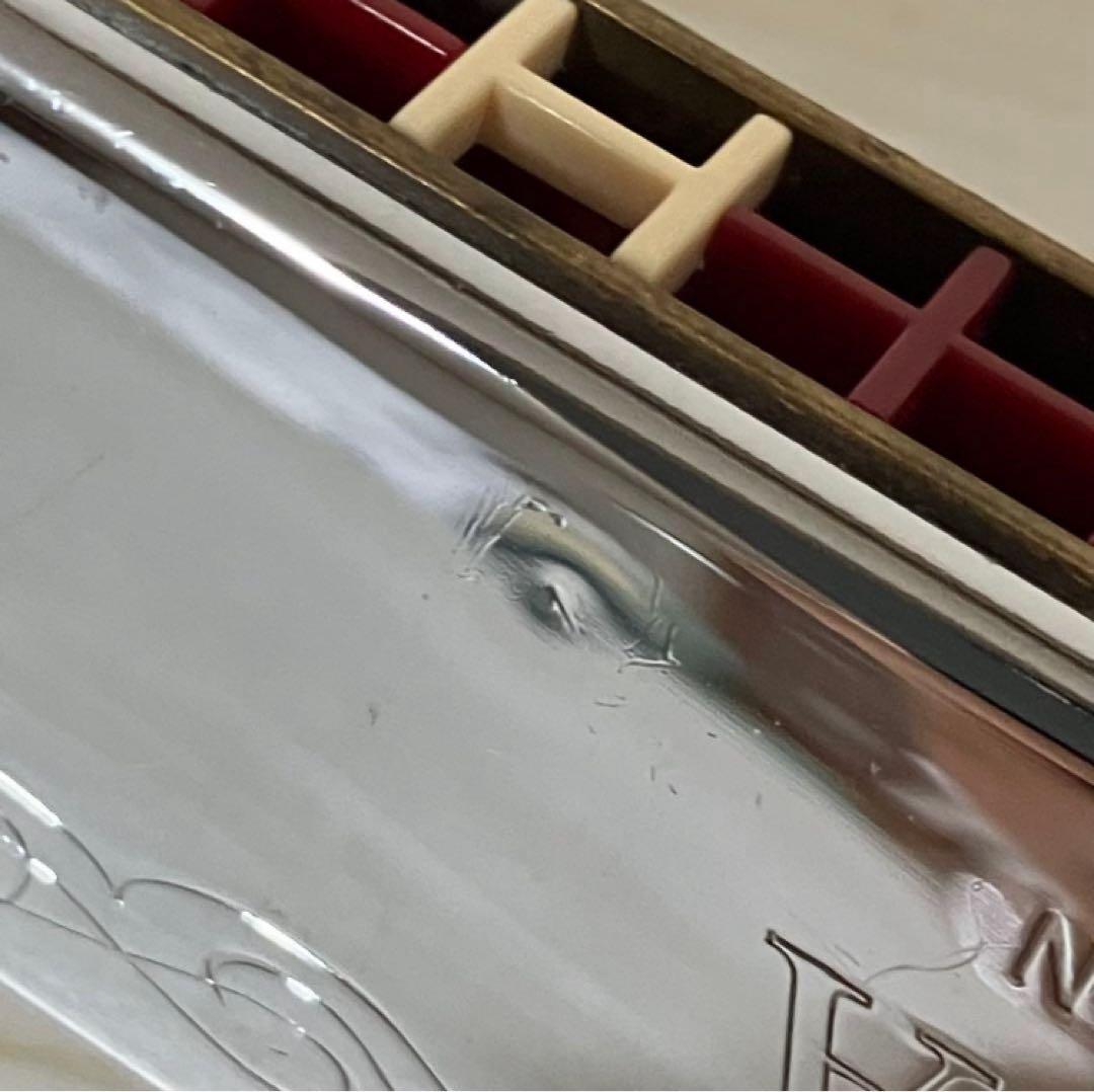 ①【中古品】SUZUKI 24穴複音ハーモニカ５本　Am ANm