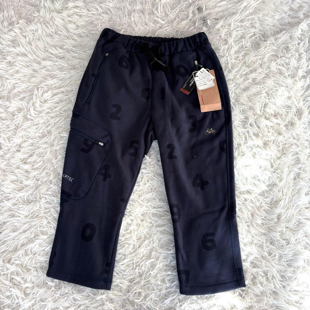 ルコック sousou コラボ パンツ ブラック サイクリング 総柄