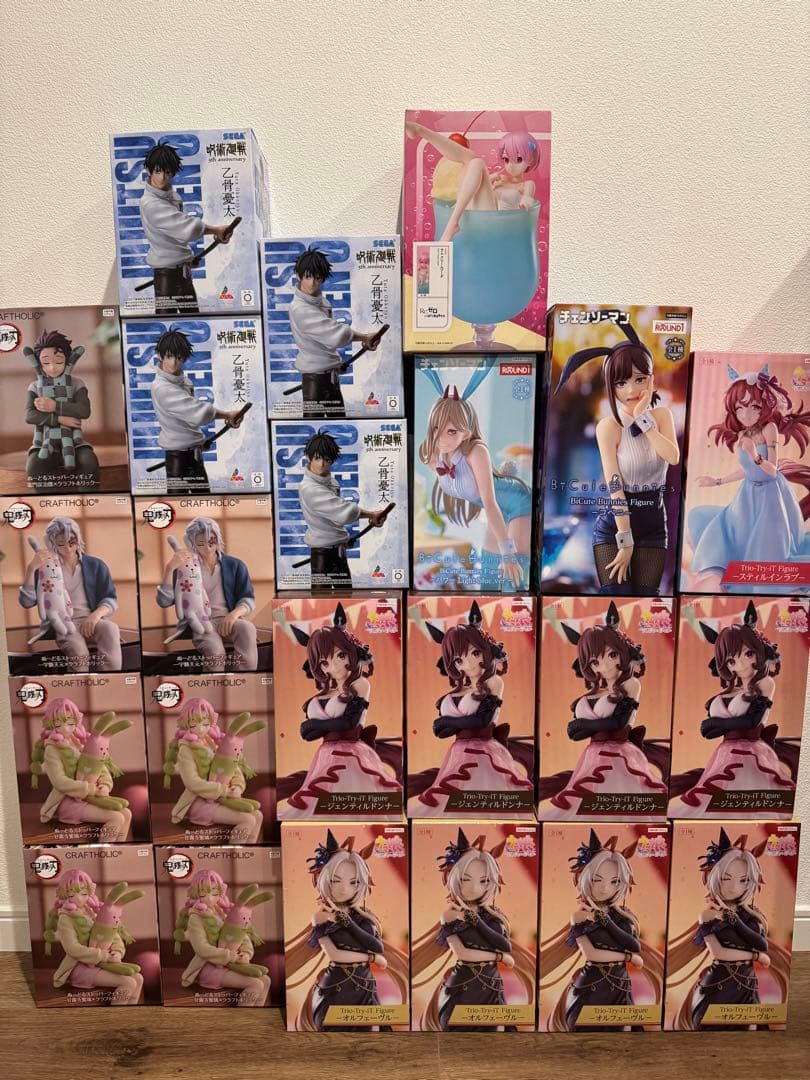 ラウンドワン限定　プライズ　フィギュア　まとめ売り　23個セット