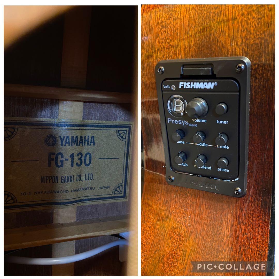 Yamaha FG130 (エレアコ仕様) 爆鳴り！