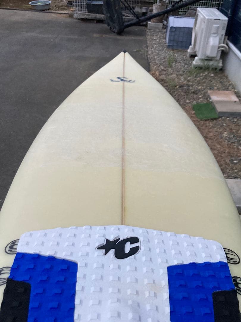 SW 6'3\" PU ショートボード　ソルトウォーター　ステップアップ