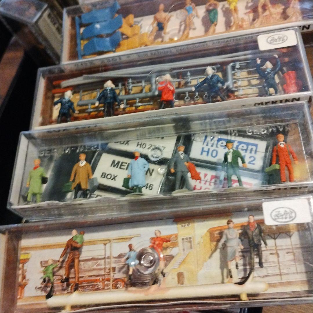 Merten HO 人体模型、動物模型セットまとめ売り