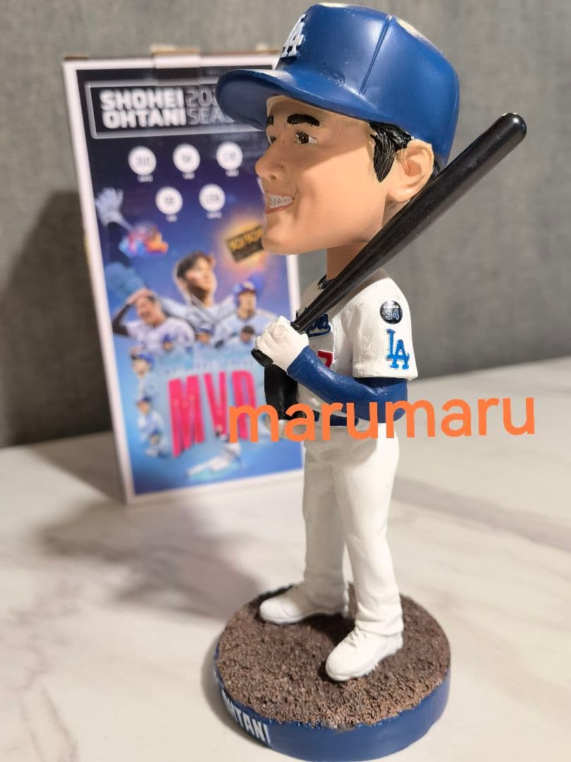 [本物]4月2日 4/2来場者限定 大谷翔平 2024 MVP ボブルヘッド ②