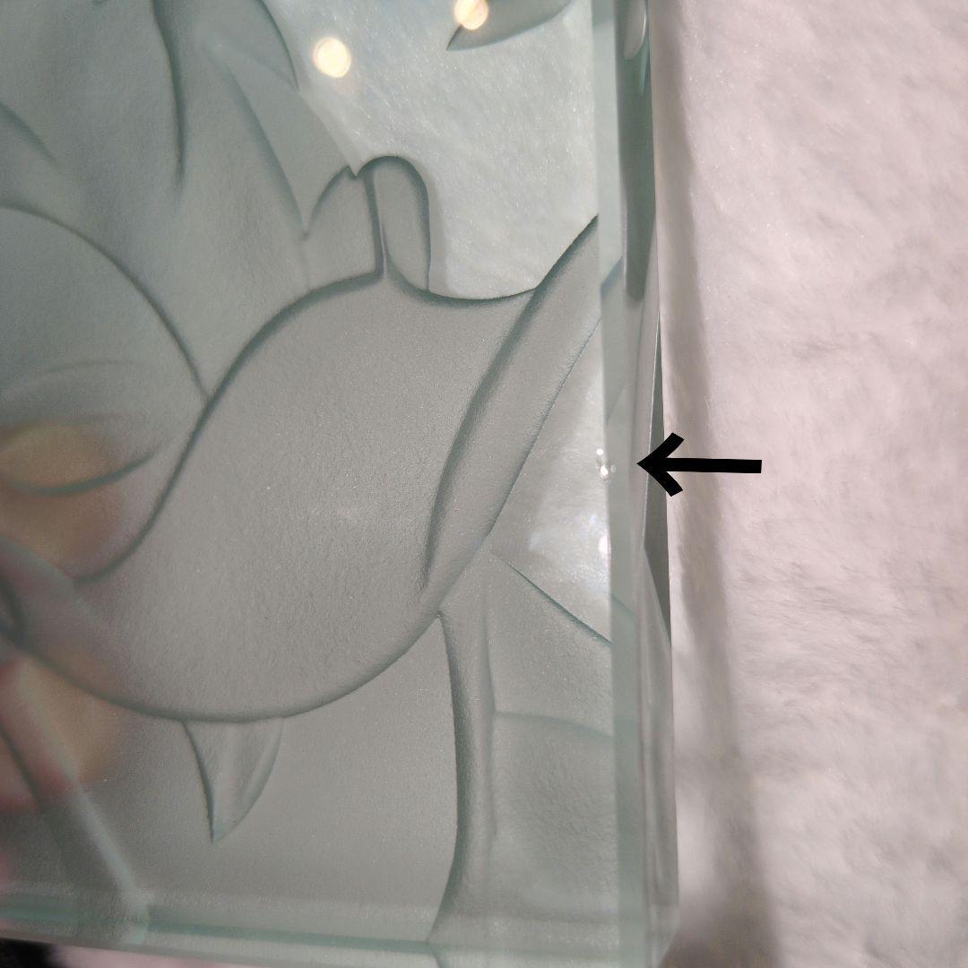 ディズニー エッチングガラス作品 ペーパーウェイト サイン入り 限定番号付