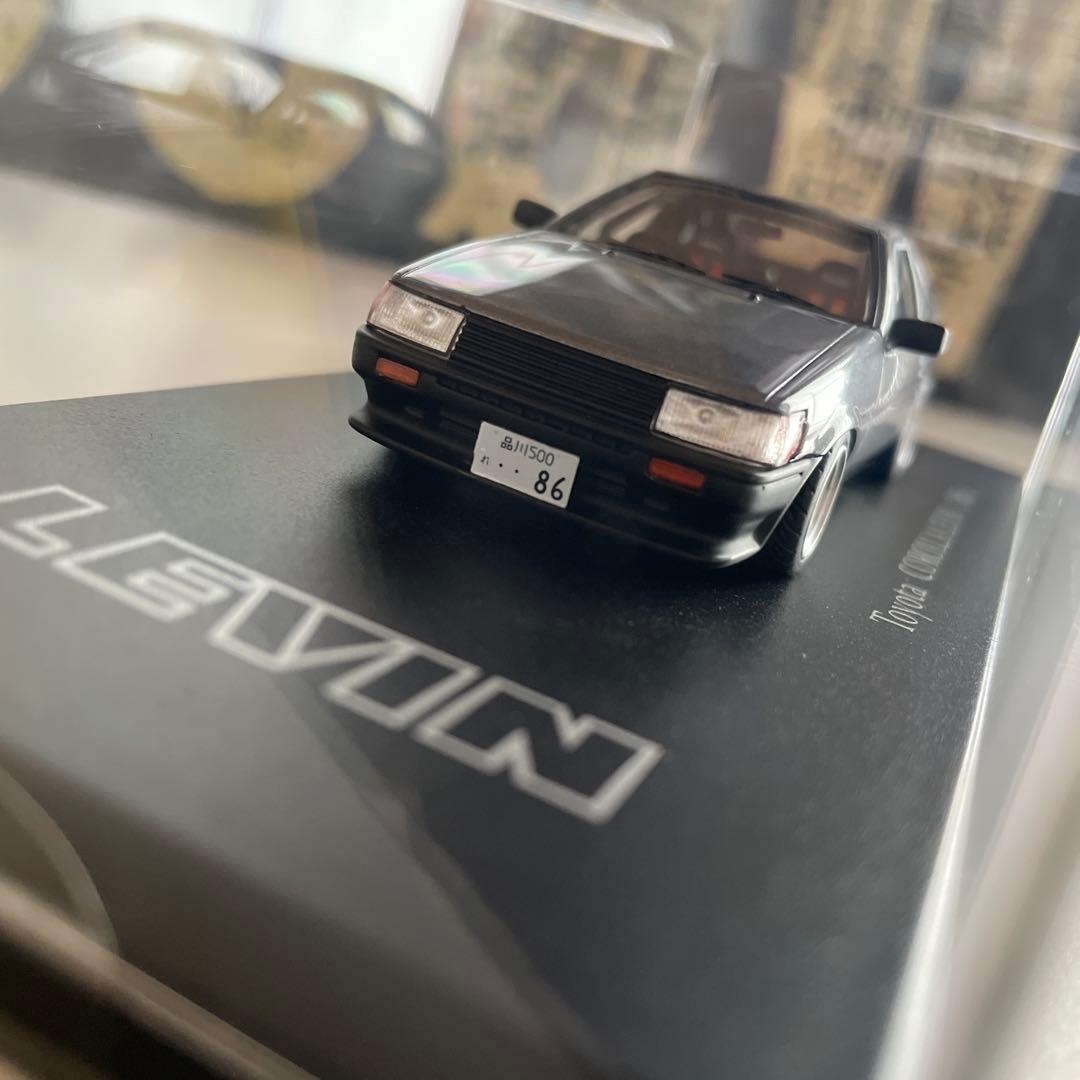 RESIN MODEL 1/43 AE86 レビン　スポーツカスタム仕様
