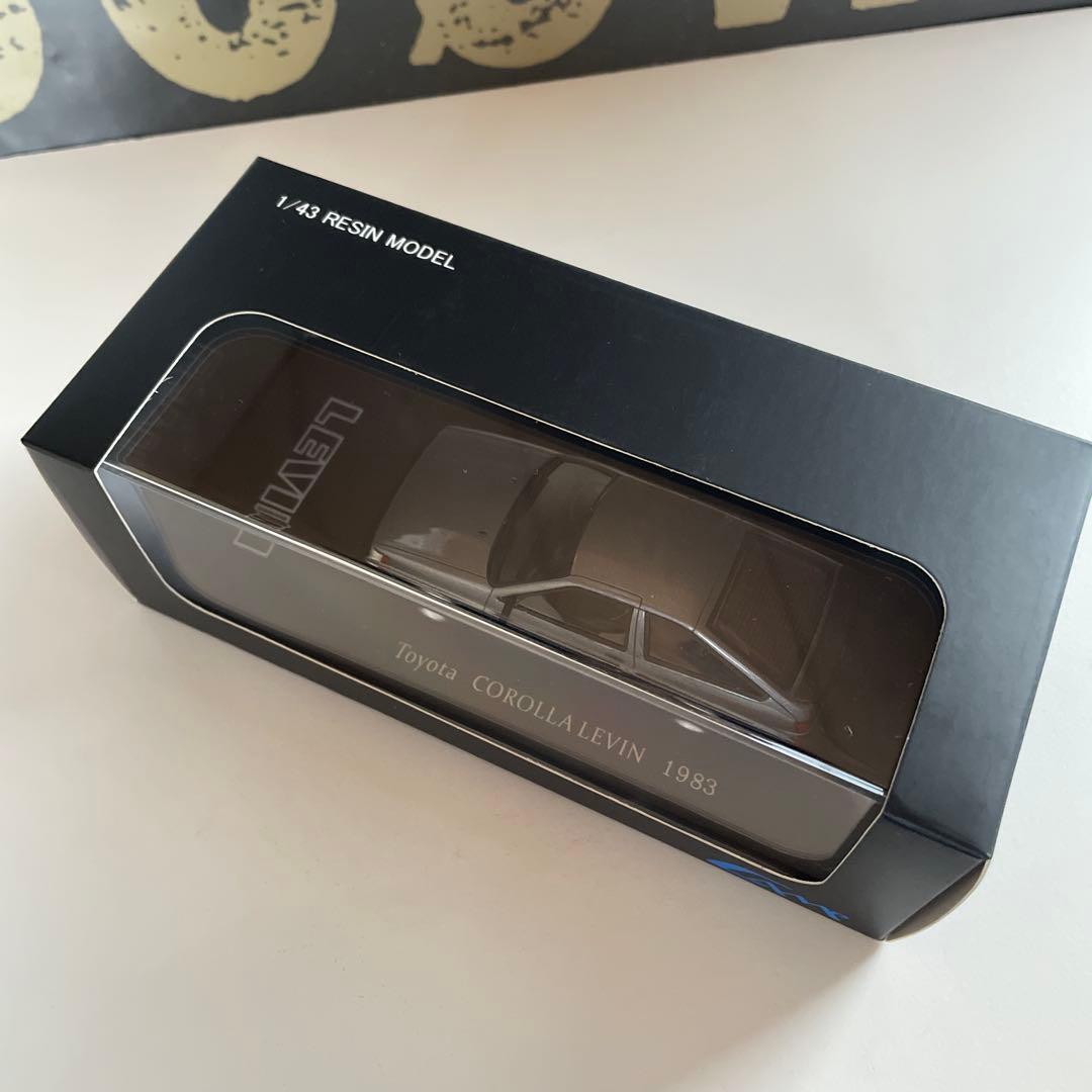 RESIN MODEL 1/43 AE86 レビン　スポーツカスタム仕様
