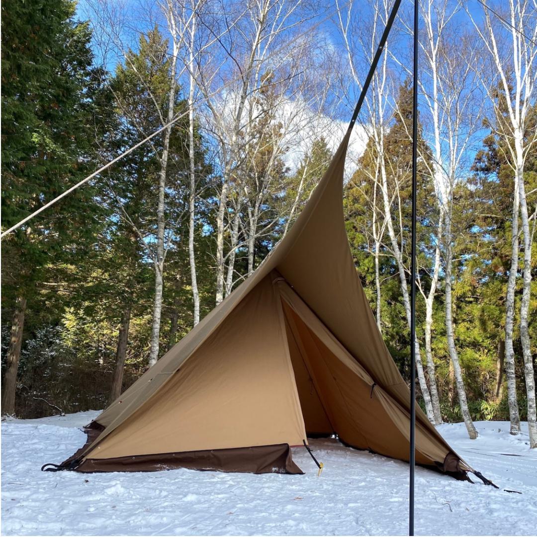 熱田野営具「シルス170TC」 パンダTC用フロントフラップ