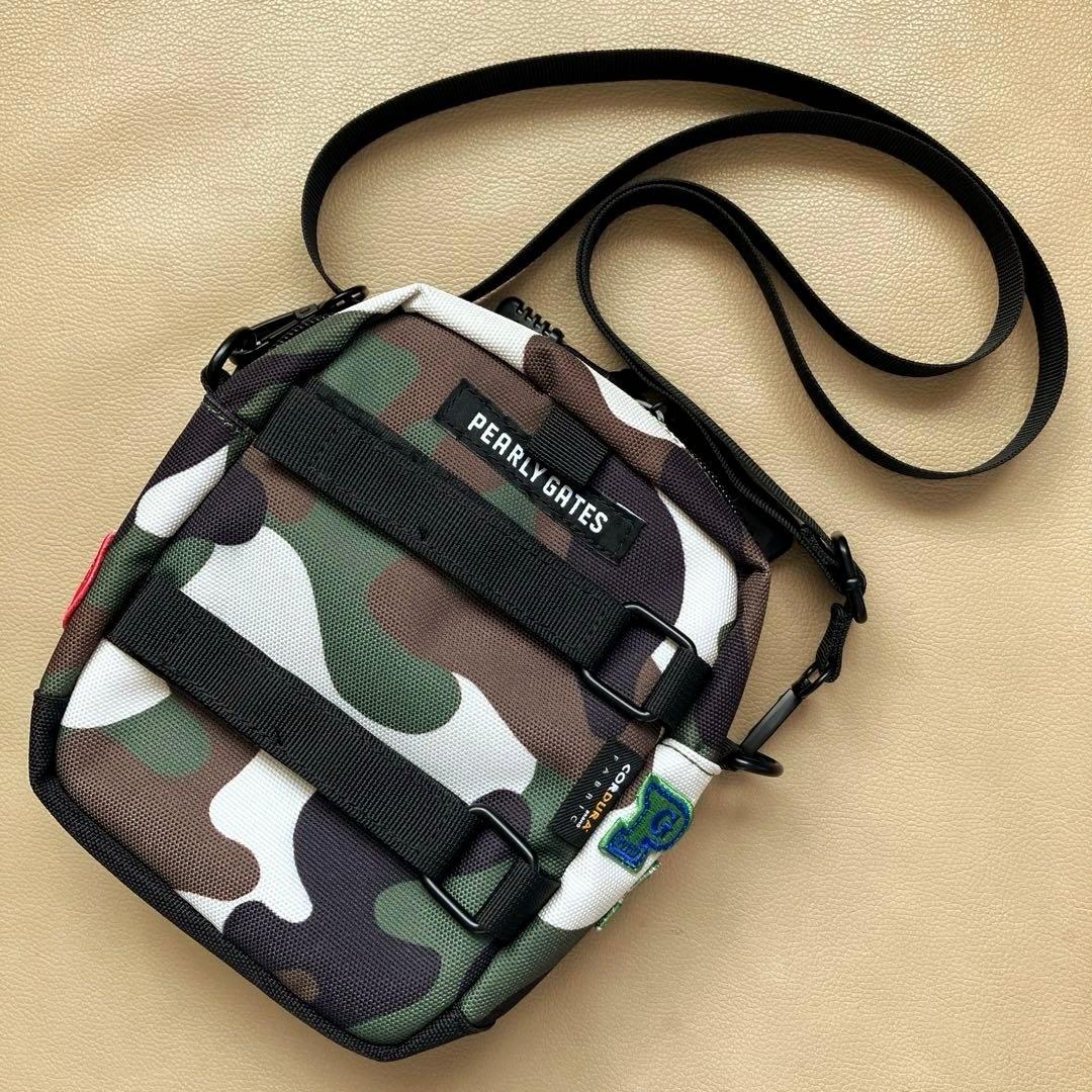 【美品】 パーリーゲイツ PEARLY GATES ミニショルダーバッグ