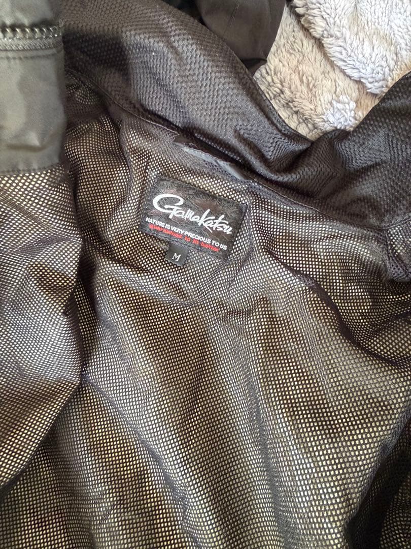 がまかつ　GM3314 中古　ゴアテックス　上下セット　Mサイズ　磯　レイン