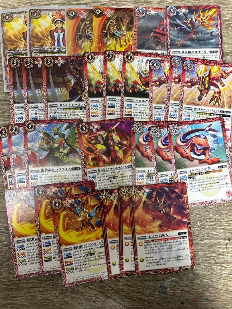 バトスピ　烈火デッキ