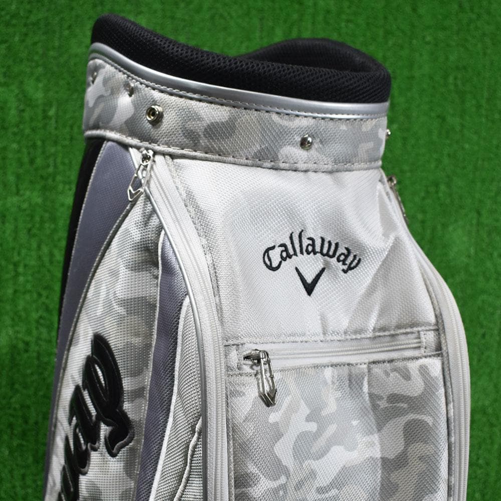 Callaway/キャロウェイ ゴルフ 軽量キャディバッグ９型【カモ】美品！