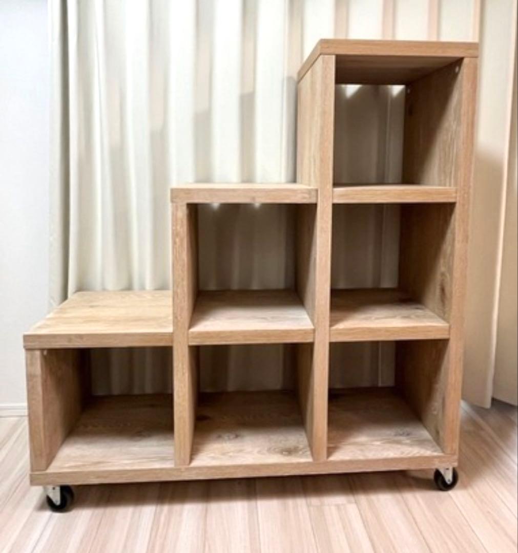 本棚　ラック　オープンラック　ウッドラック　オープンシェルフ　シェルフ　収納