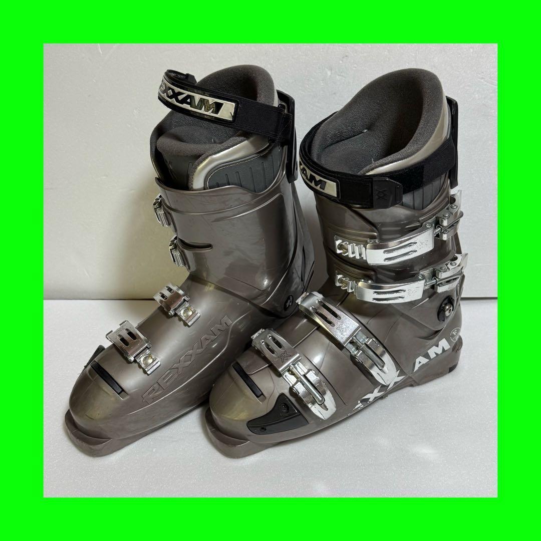 REXXAMレグザム スキーブーツ F 87 グレー　サイズ8 319mm