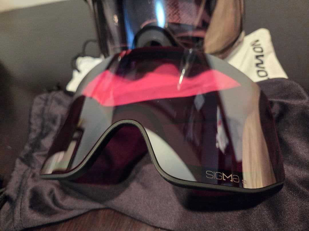 SALOMON SENTRY PRO ゴーグル スペアレンズ付 (２日使用)