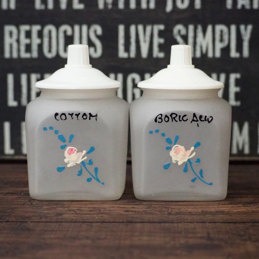 5541. ベビーナーサリー ガラスジャー セット