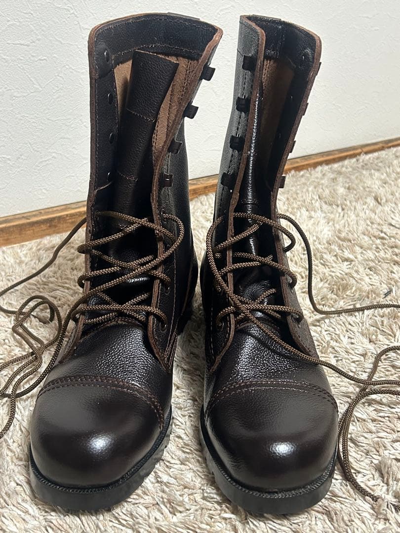 フジ製靴　半長靴　24.5cm