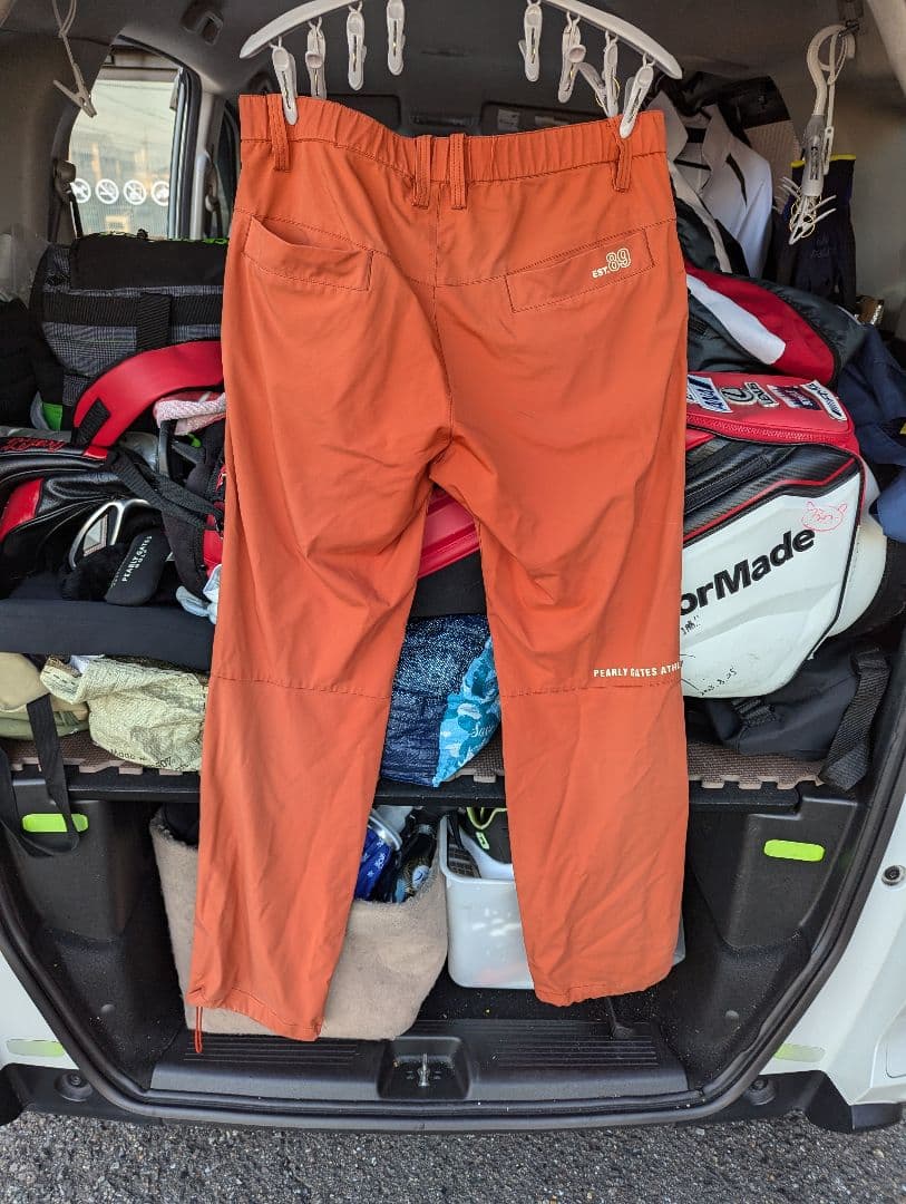 PEARLY GATES オレンジパンツ